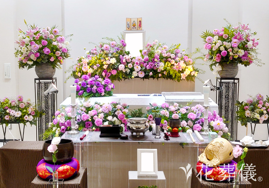 kokoroの花祭壇