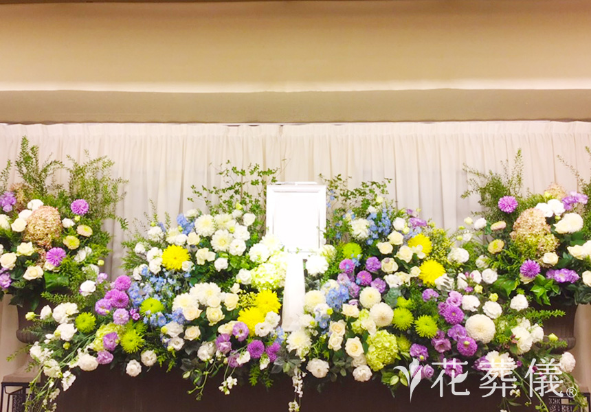 栄光の花祭壇