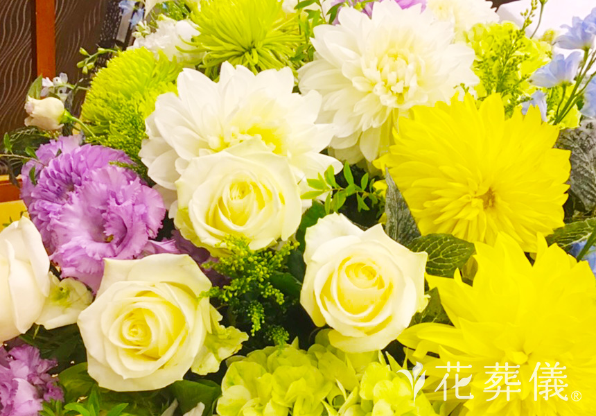 栄光の花祭壇