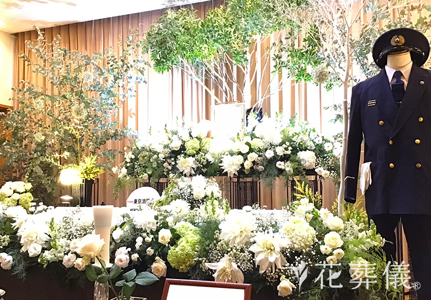 雪華の花祭壇