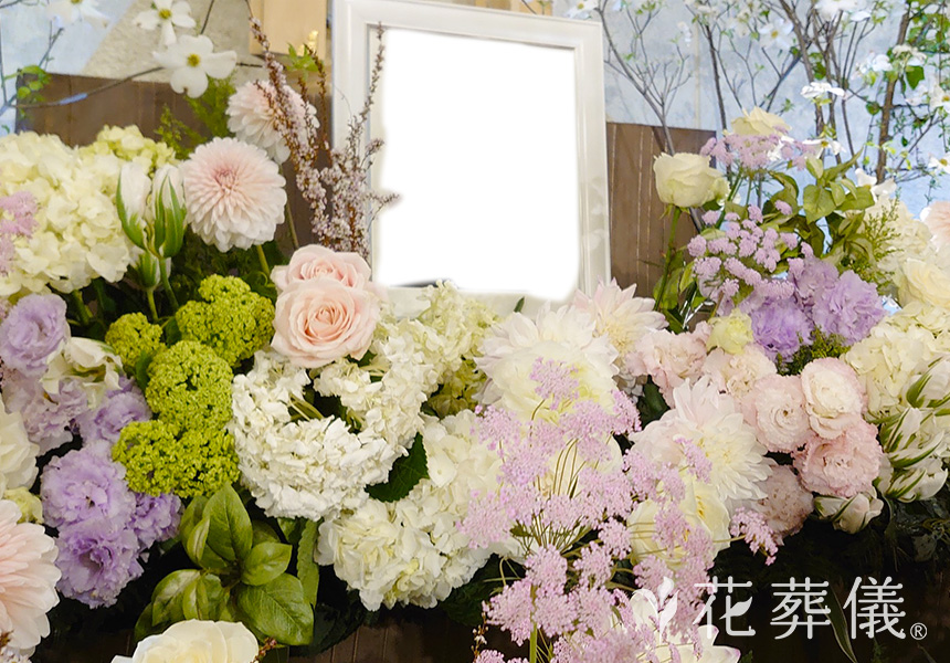 初花の花祭壇