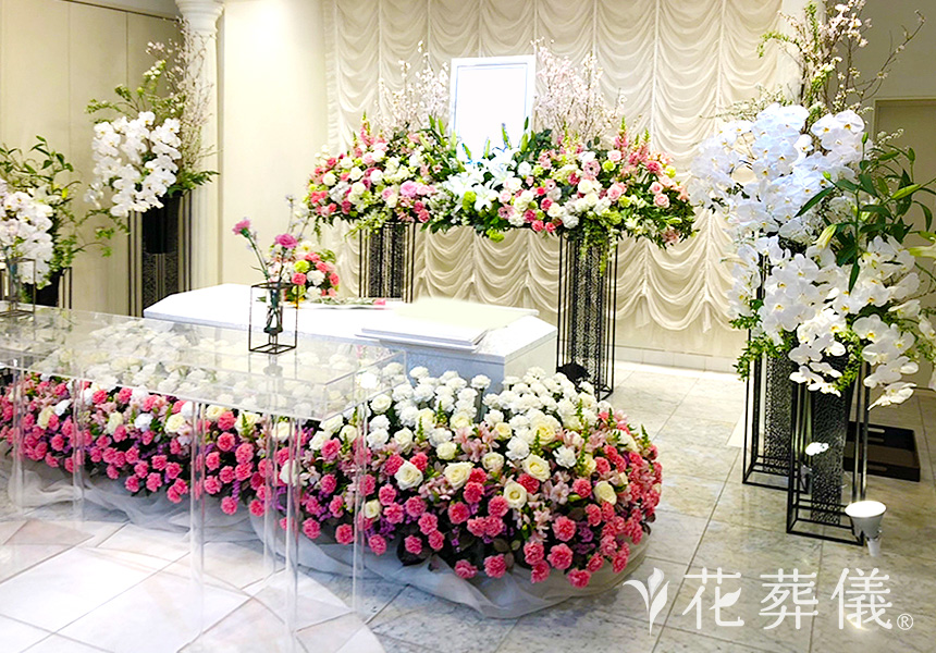 花を着るの花祭壇