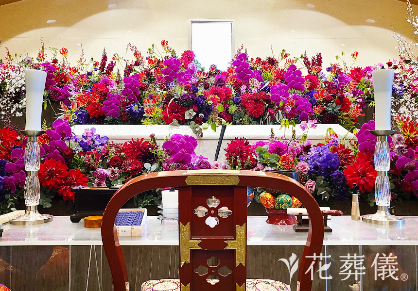 passionの花祭壇