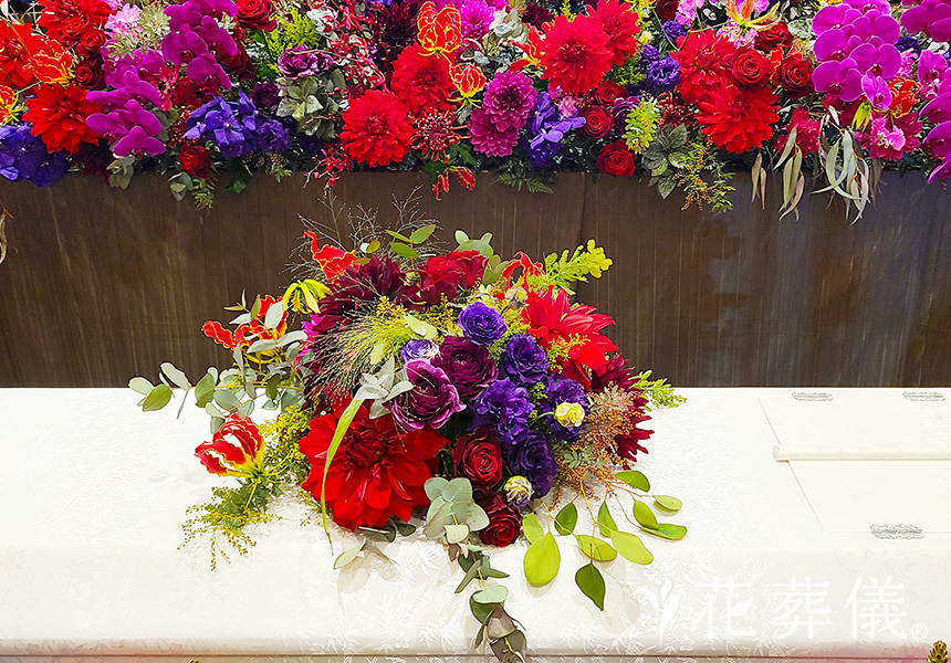 passionの花祭壇