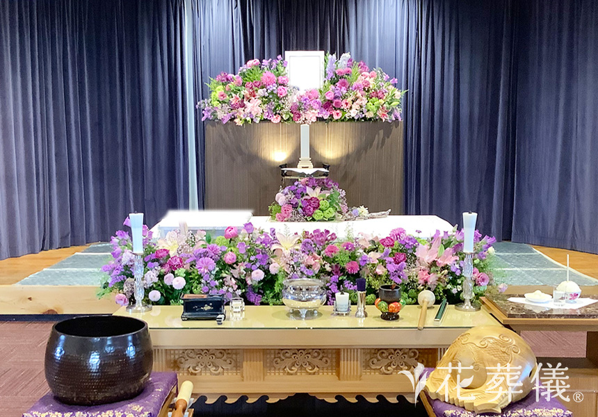 愛し君よの花祭壇
