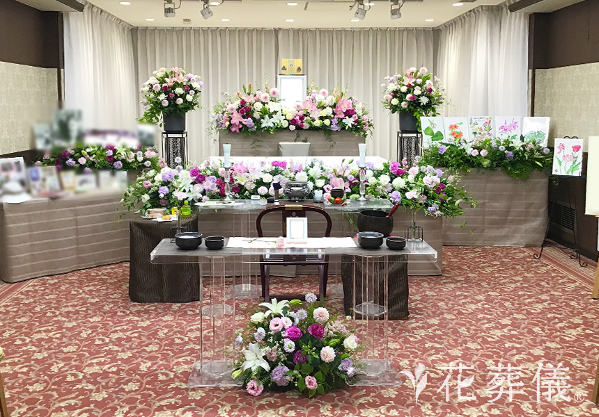 画華の花祭壇