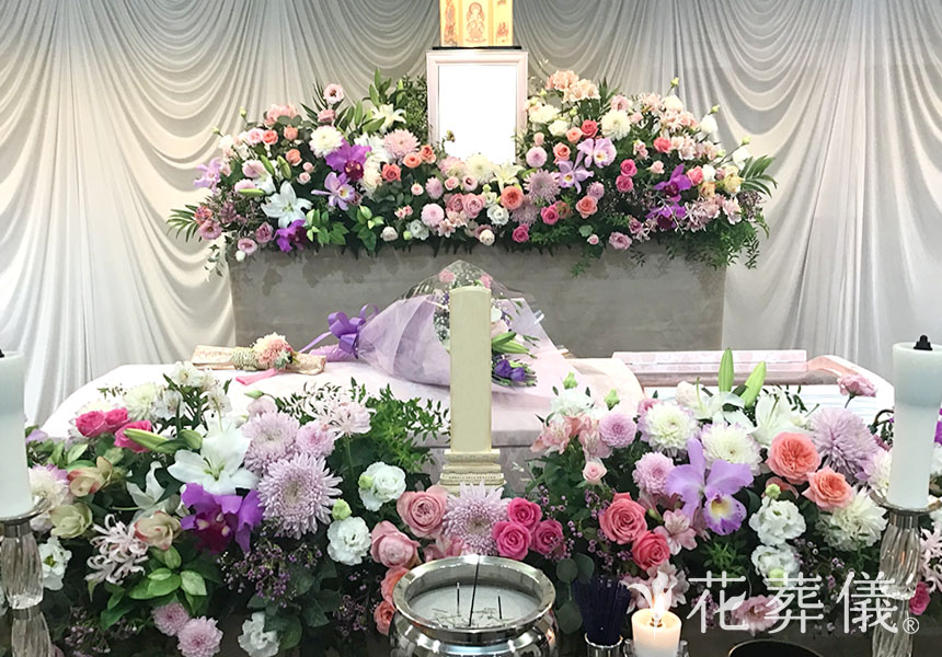 憧れの花祭壇