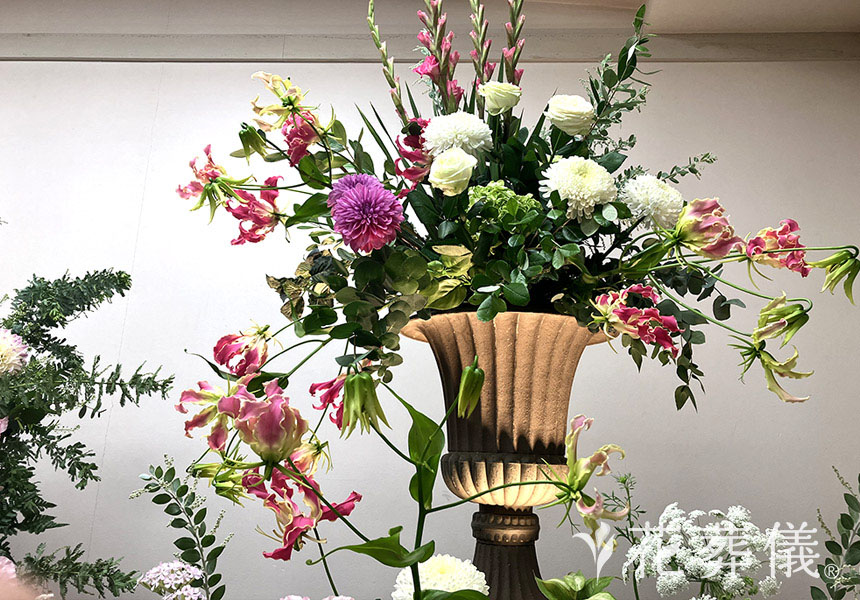 Dear Queen Elizabethの花祭壇