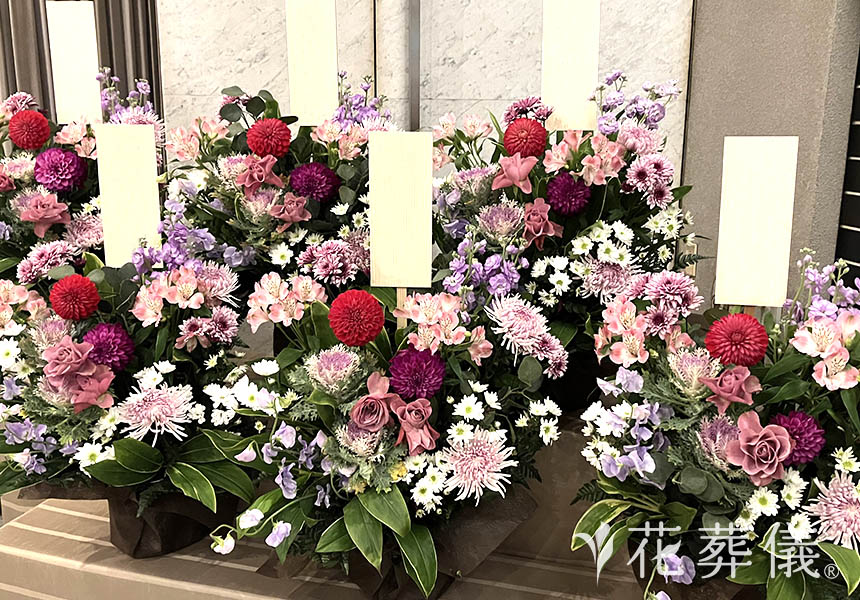 インスピレーションの花祭壇