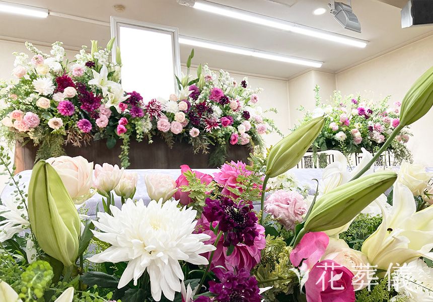 うららかの花祭壇