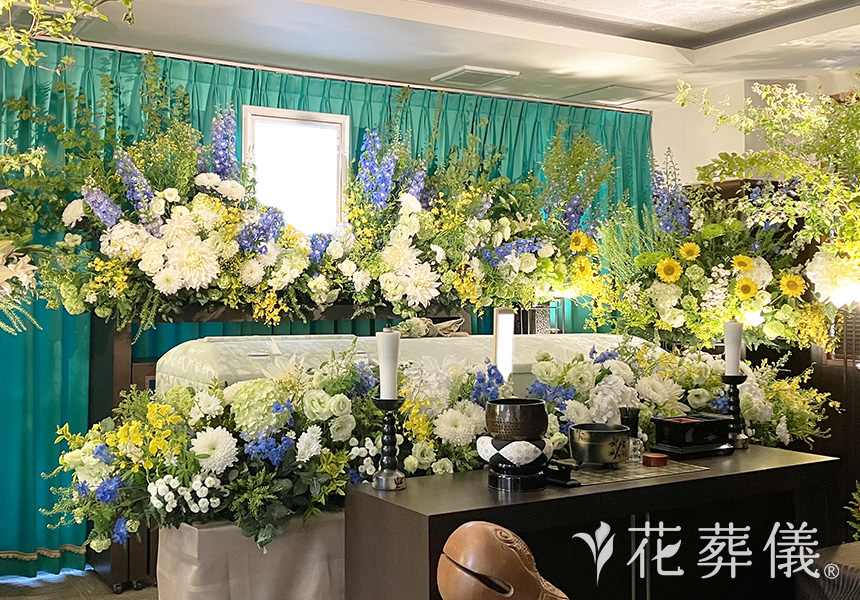 青雲の花祭壇