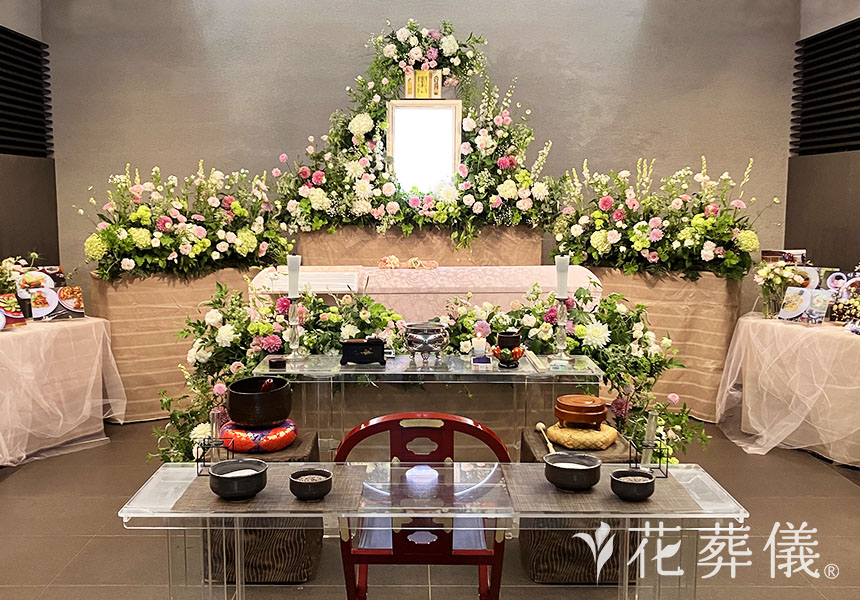 Afternoon Teaの花祭壇