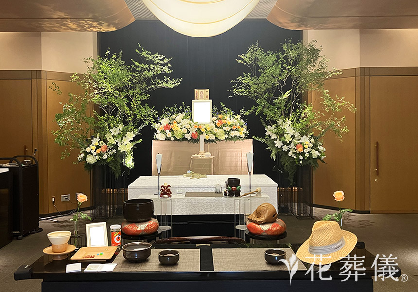 薫風の花祭壇