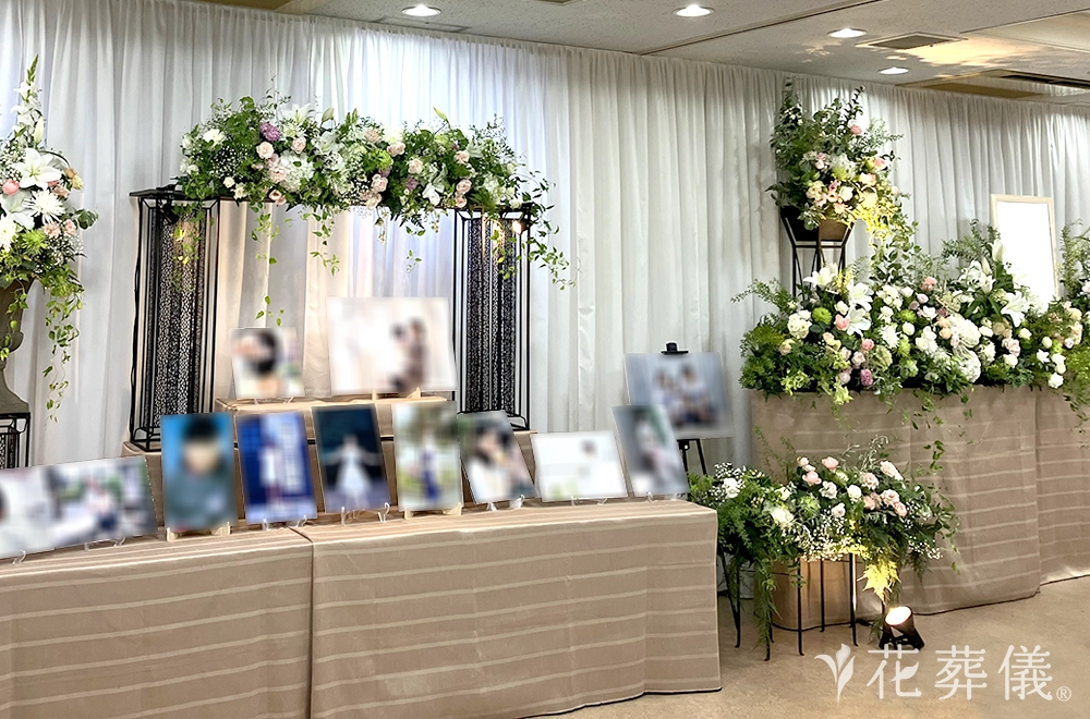 記憶の花祭壇