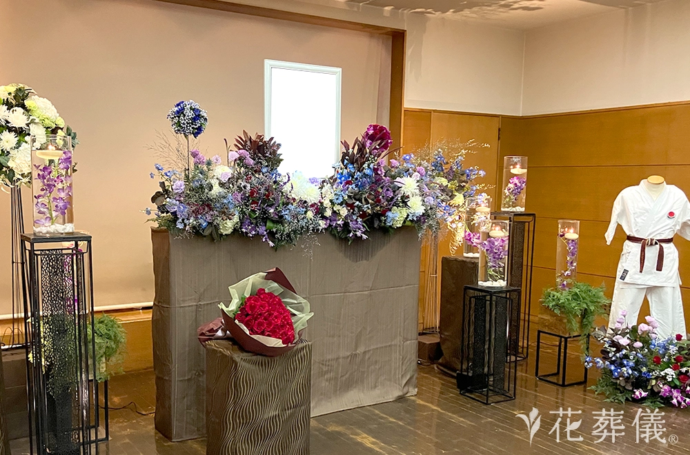宇宙の花祭壇
