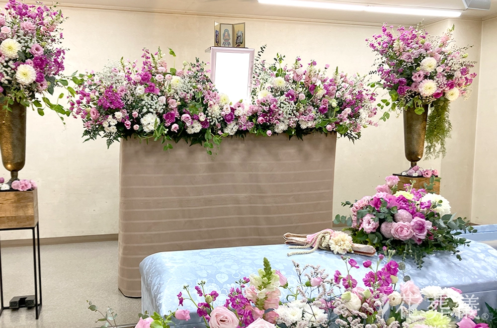 幸福の花祭壇
