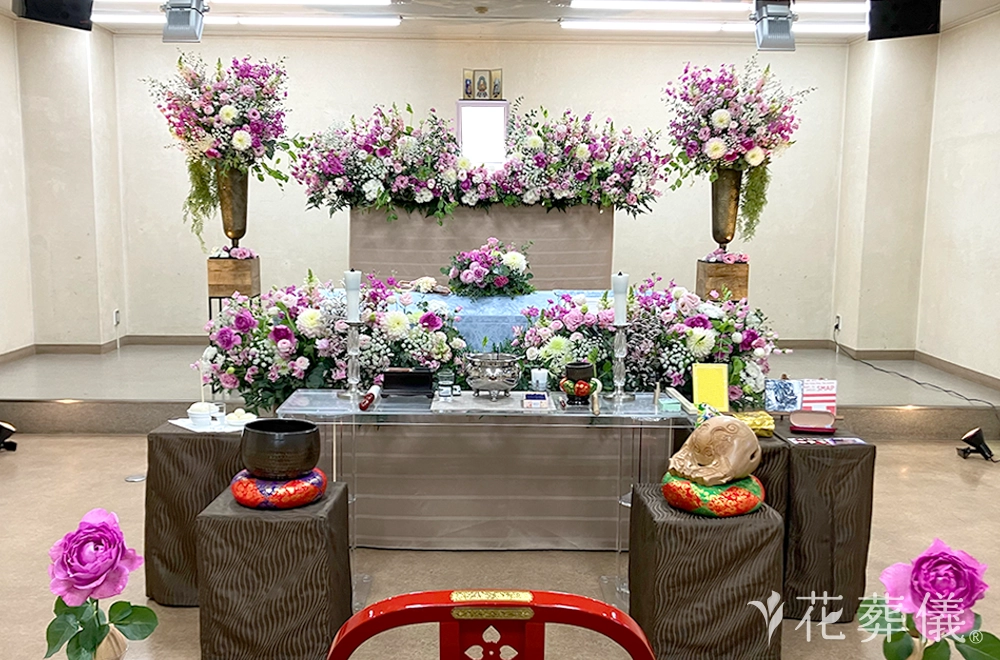 幸福の花祭壇
