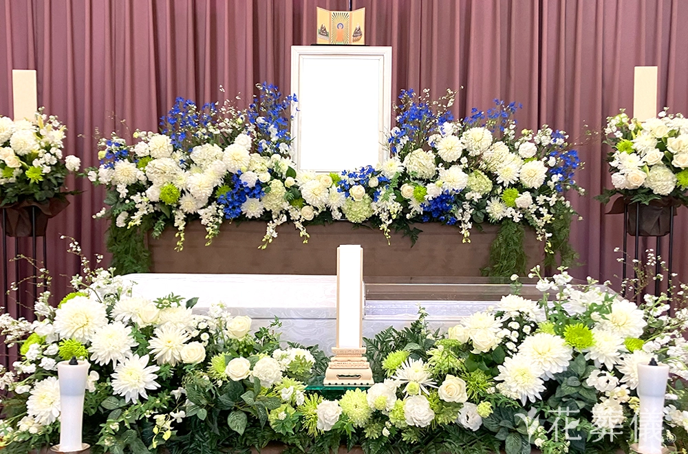 やすらぎの花祭壇
