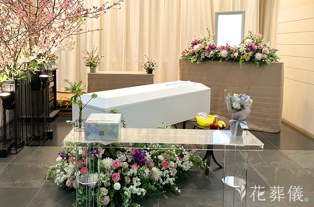 しるしの花祭壇