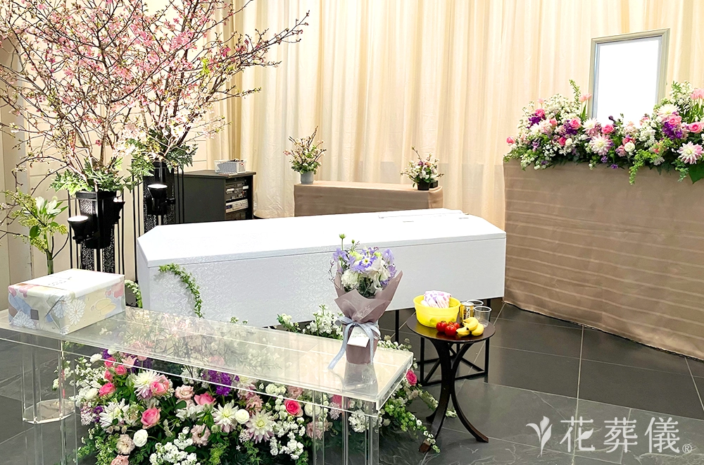 しるしの花祭壇