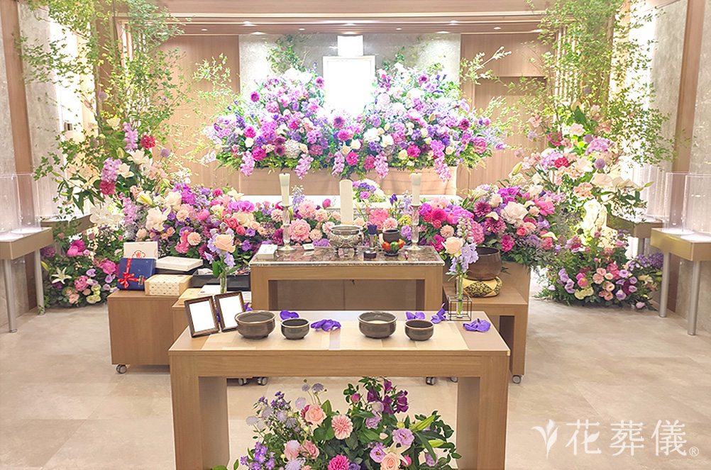 愛情の花祭壇