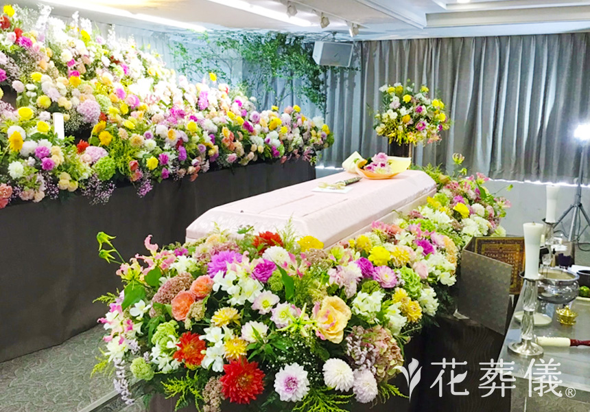 バラ花祭壇_エール！