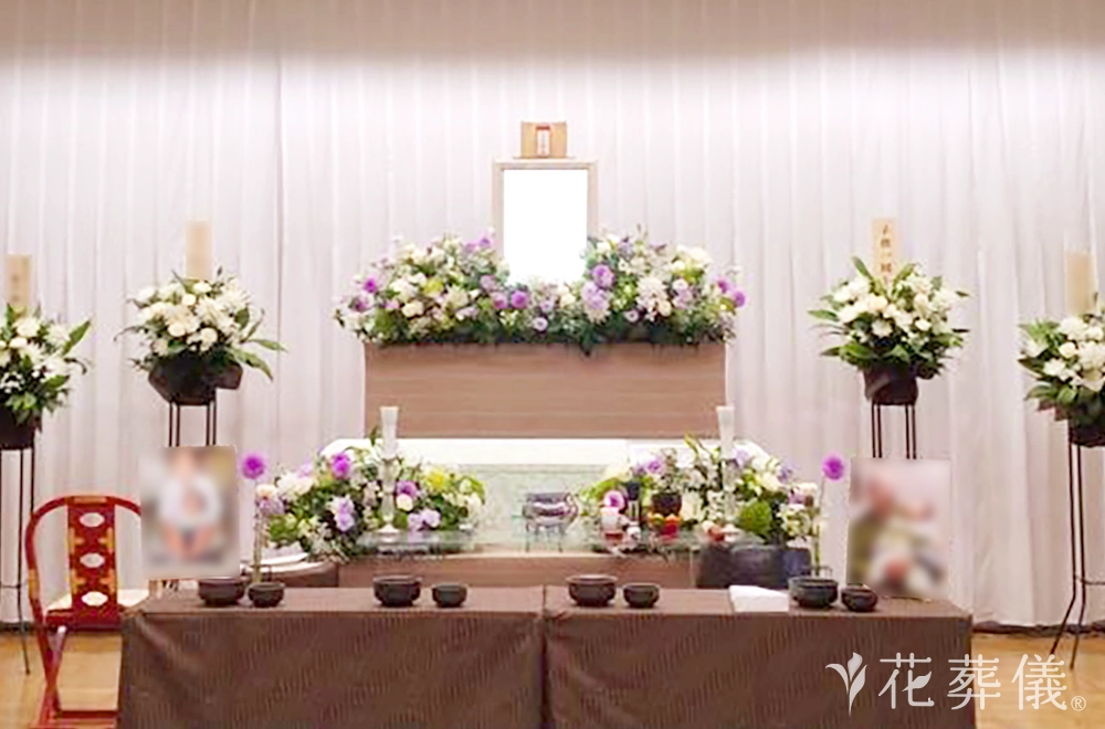 北海道の花祭壇