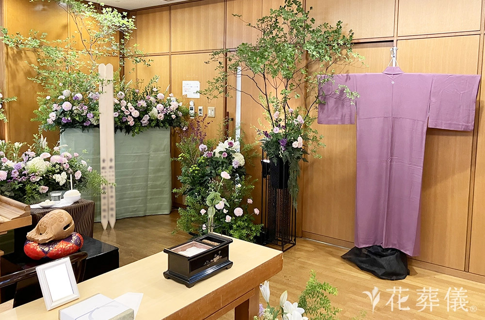 調和の花祭壇