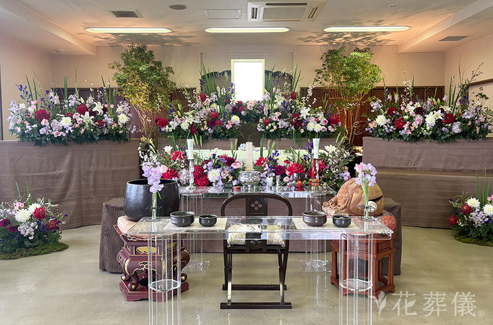 My Gardenの花祭壇