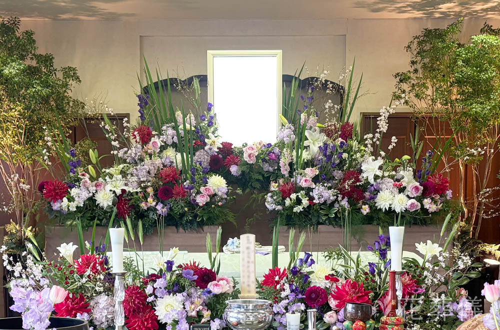 My Gardenの花祭壇