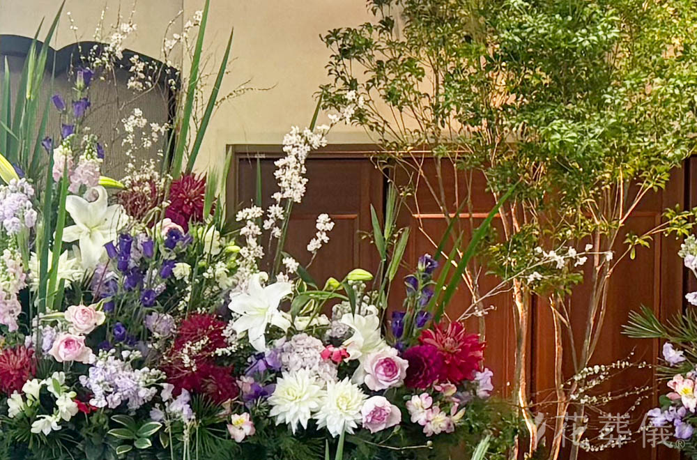 My Gardenの花祭壇