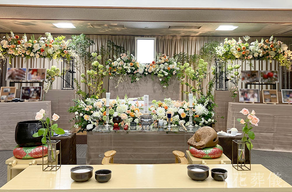 family tiesの花祭壇