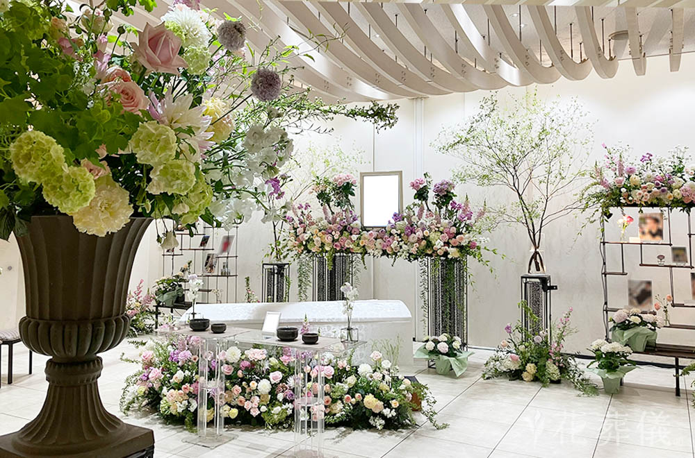 あなたに会えての花祭壇