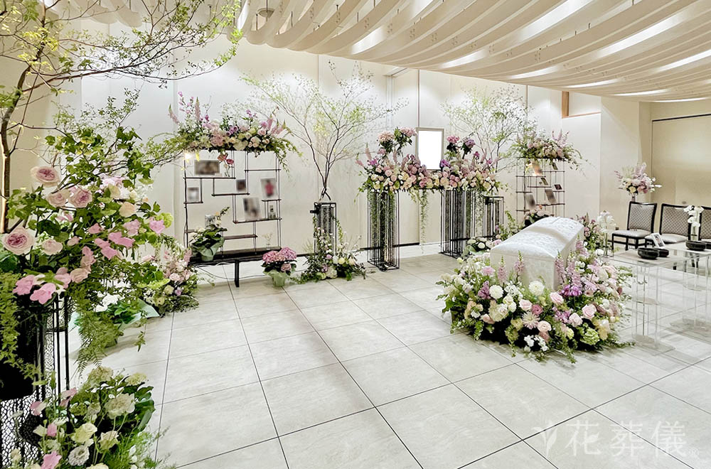 あなたに会えての花祭壇