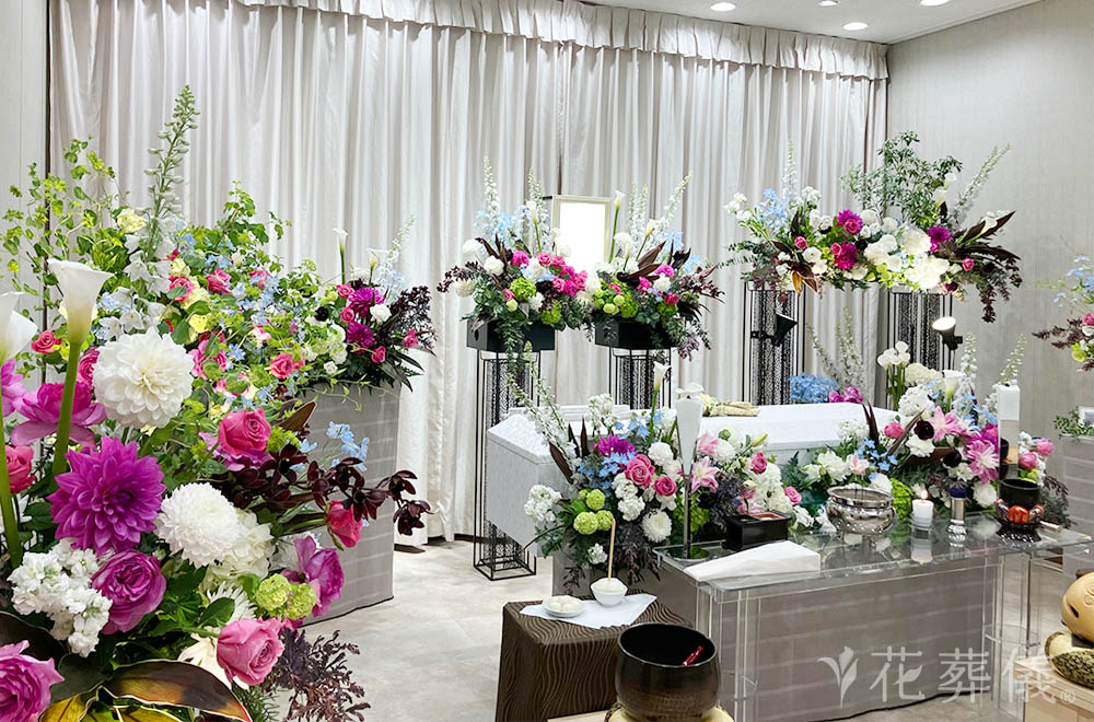 Shall weダンスの花祭壇