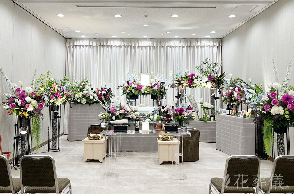 Shall weダンスの花祭壇