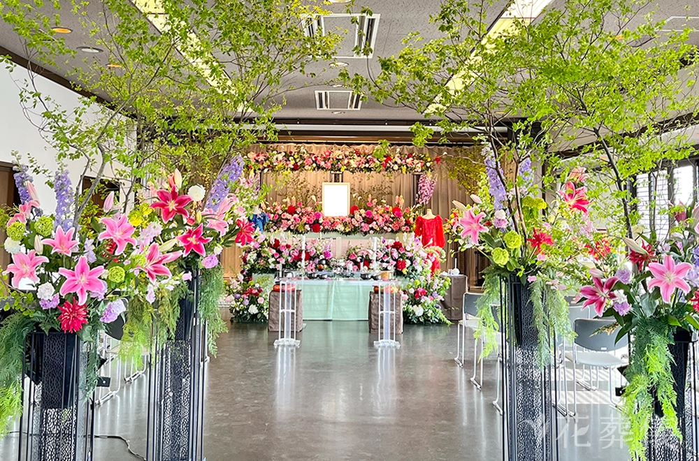 Diva of KARAOKEの花祭壇