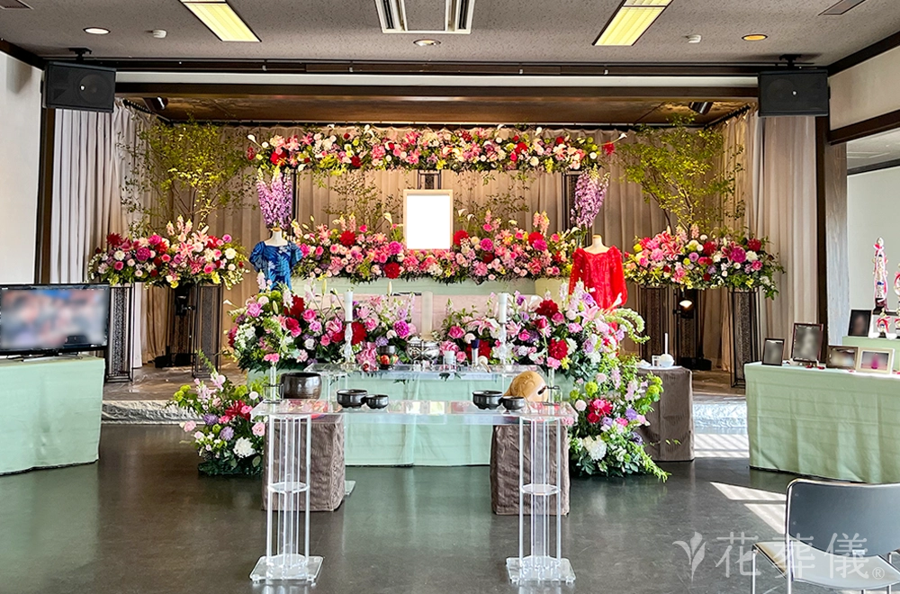 Diva of KARAOKEの花祭壇