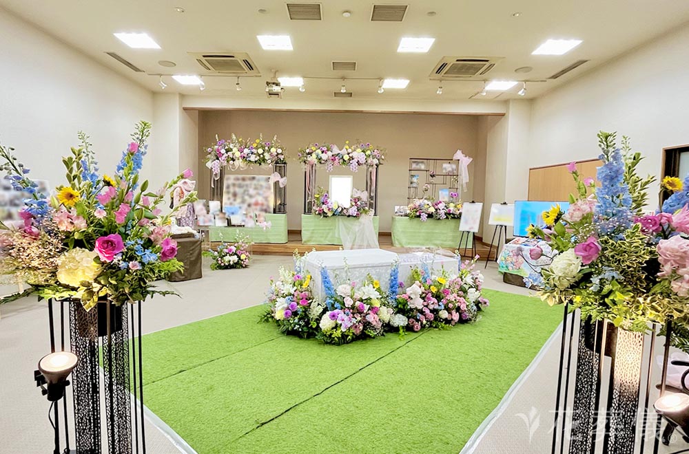 憧れのディズニーへの花祭壇