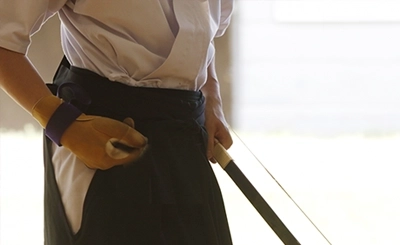 弓道部の主将イメージ