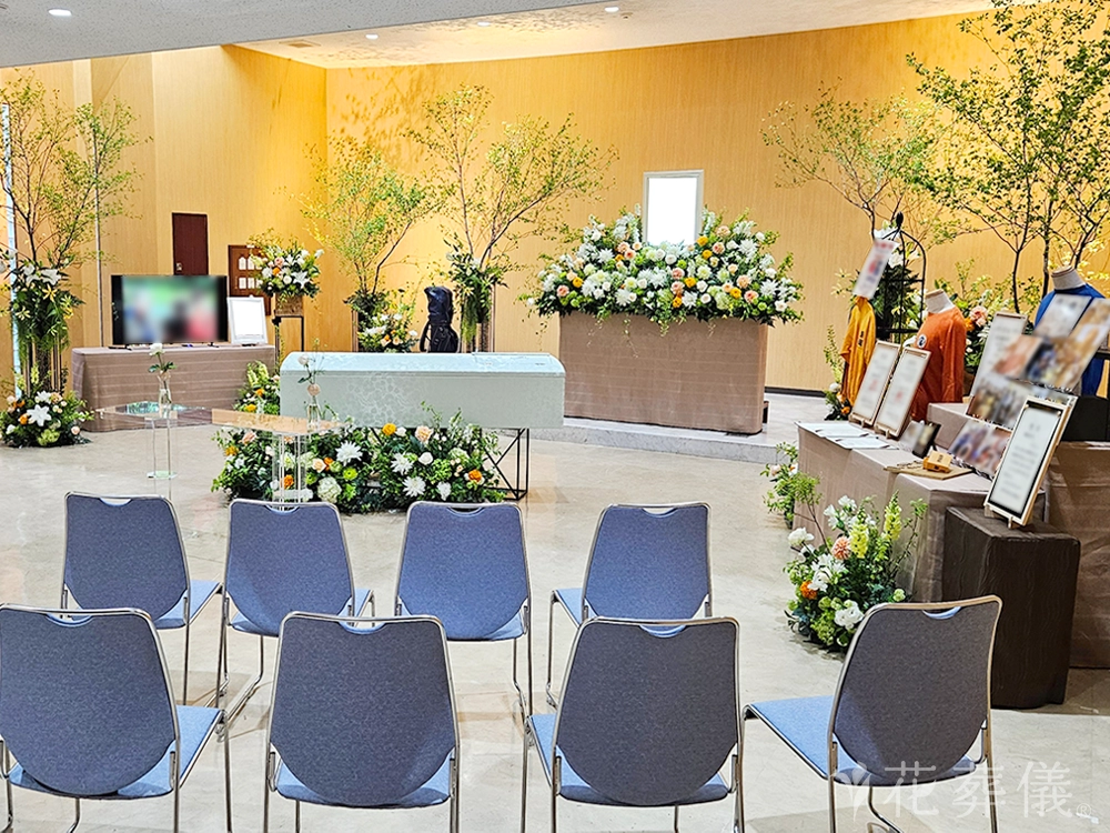 浦和斎場で葬儀を行ったお客様の祭壇写真02