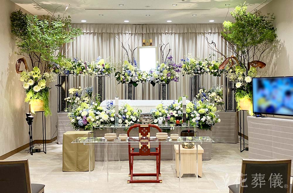 昭和の男の花祭壇