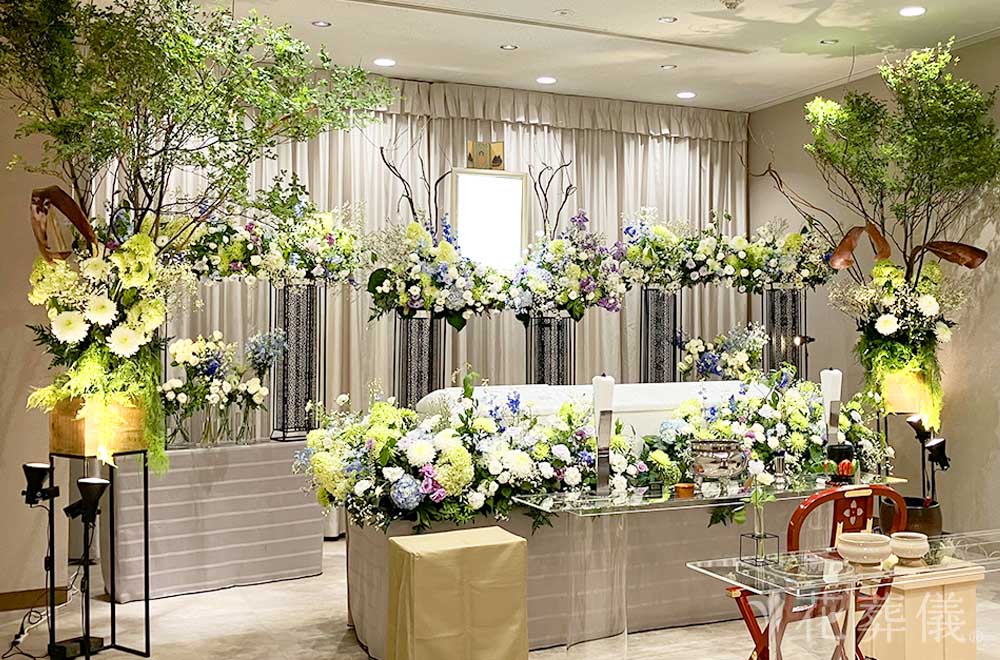 昭和の男の花祭壇