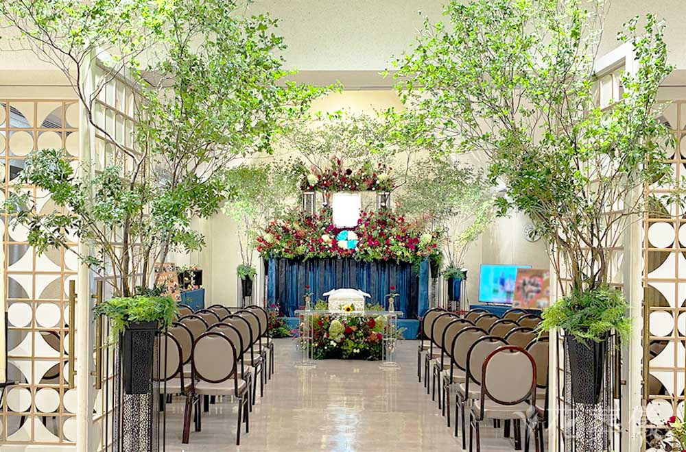 ＢＭＷキドニーグリル　の花祭壇