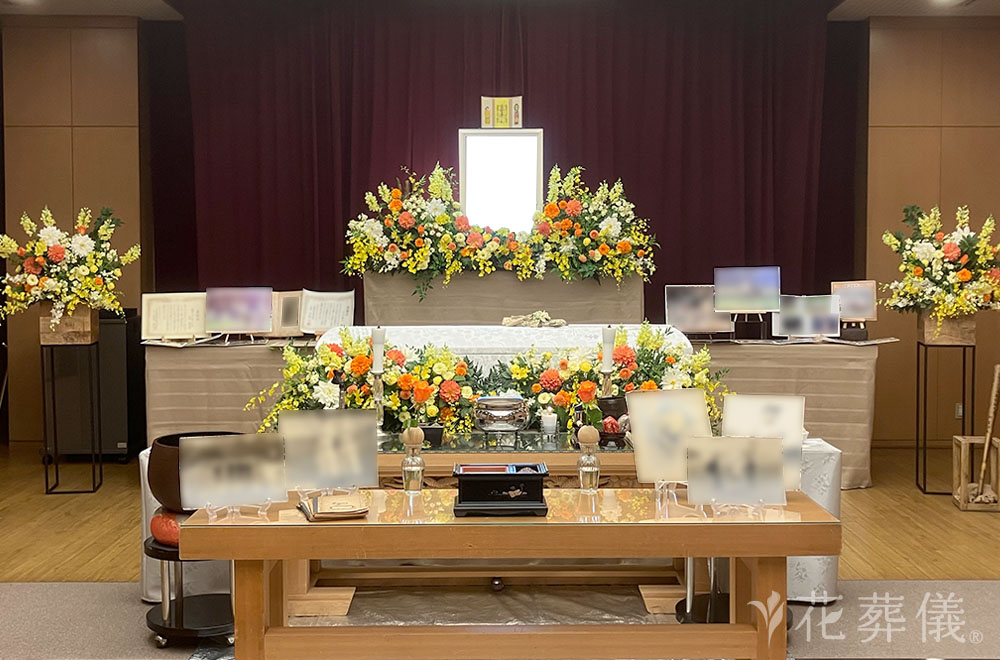 野球我が人生の花祭壇