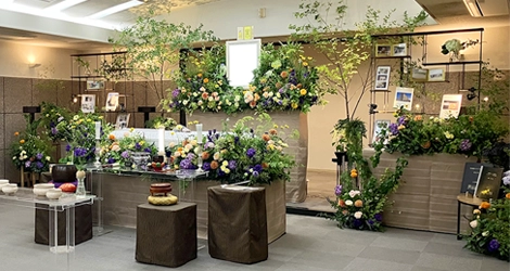 お客様インタビュー　家族の想いをつなぐ花祭壇