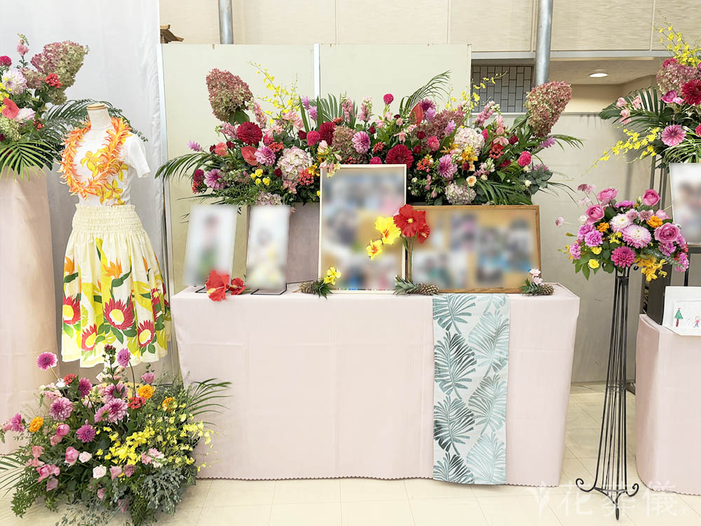 三郷市斎場で葬儀を行ったお客様の祭壇写真03