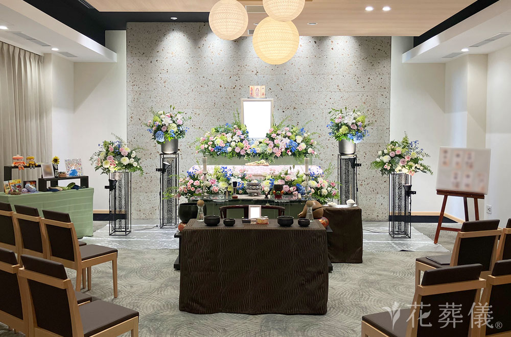 my life is my ownの花祭壇