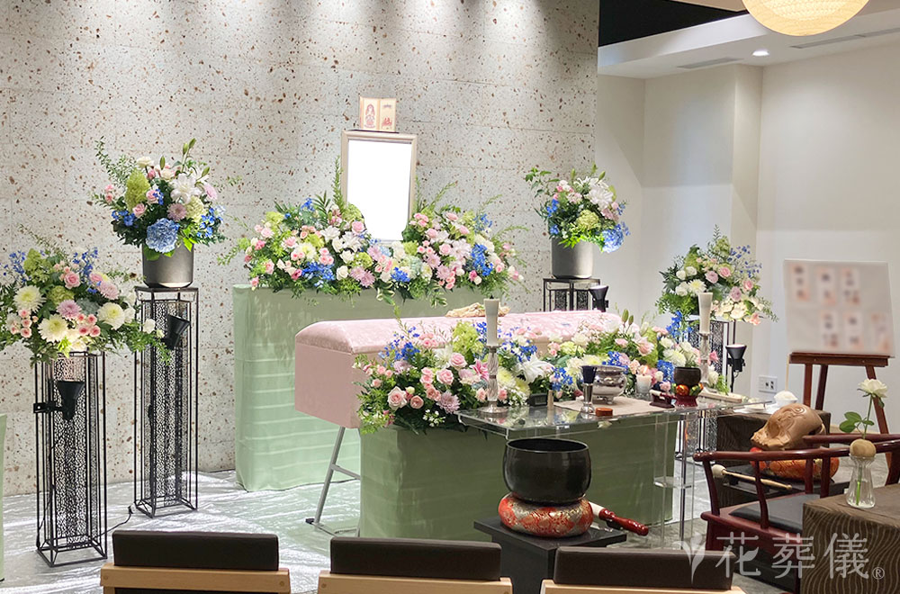 my life is my ownの花祭壇