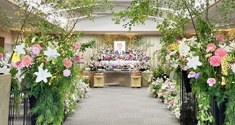 お客様インタビュー　家族の想いをつなぐ花祭壇